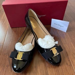 Salvatorre Ferragamo flats size 8.5. Used only once. Purchased in Nordstrom.